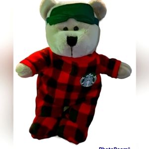 STARBUCKS HOLIDAY STUFFED BEAR 2020